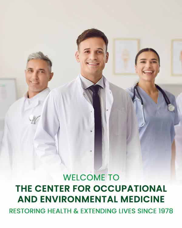 Welcome to The Center for Occupational and Environmental Medicine, Functional Medicine Specialist in Charleston, South Carolina