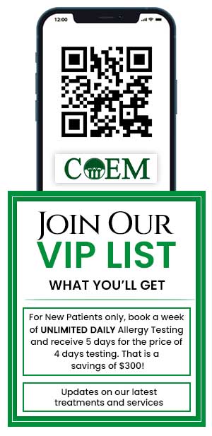 Join the VIP List of The Center for Occupational and Environmental Medicine in Charleston, SC