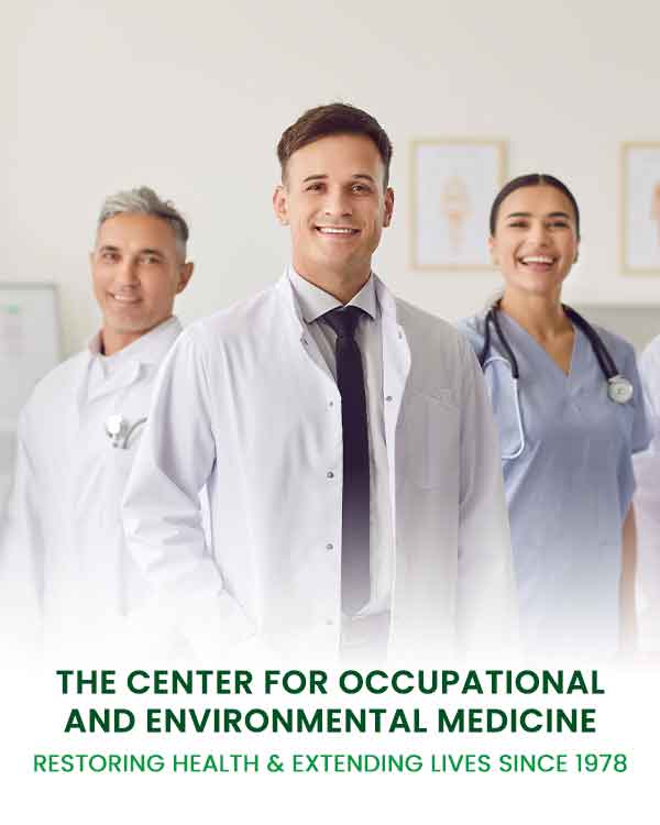 Welcome to The Center for Occupational and Environmental Medicine, Functional Medicine Specialist in Charleston, South Carolina