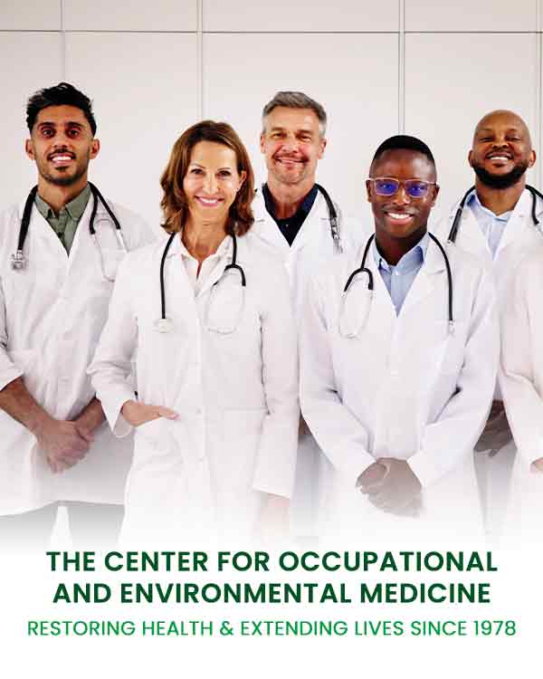 Welcome to The Center for Occupational and Environmental Medicine, Functional Medicine Specialist in Charleston, South Carolina