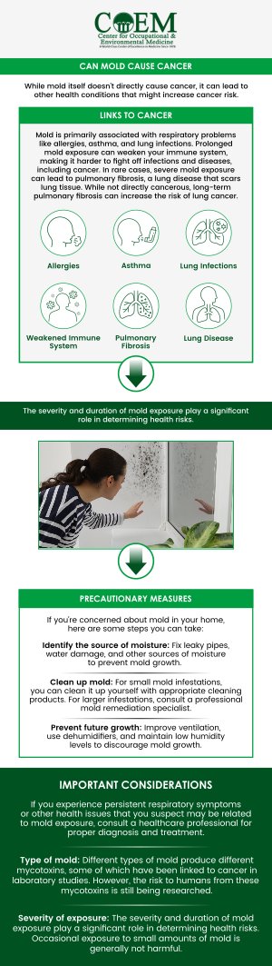 If you are seeking a mold specialist in Charleston, SC, our medical team at The Center for Occupational and Environmental Medicine (COEM) offers expert diagnosis and treatment for mold-related illnesses. With years of experience, we specialize in identifying and addressing the health effects caused by mold exposure. Our comprehensive approach ensures personalized care to help restore your health and well-being. For more information, contact us today or schedule an appointment online. We are conveniently located at 7510 North Forest Drive North Charleston, SC 29420. Patients routinely fly in to be evaluated by COEM, as we serve patients internationally. Find out if you have been exposed, extensive lab testing is available. If you are seeking a mold specialist in Charleston, SC, our medical team at The Center for Occupational and Environmental Medicine (COEM) offers expert diagnosis and treatment for mold-related illnesses. With years of experience, we specialize in identifying and addressing the health effects caused by mold exposure. Our comprehensive approach ensures personalized care to help restore your health and well-being. For more information, contact us today or schedule an appointment online. We are conveniently located at 7510 North Forest Drive North Charleston, SC 29420. Patients routinely fly in to be evaluated by COEM, as we serve patients internationally. Find out if you have been exposed, extensive lab testing is available.